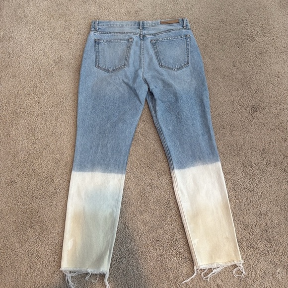 GRLFRND Karolina Yellow Horizon Non Stretch Jeans sz 28 - Picture 5 of 5